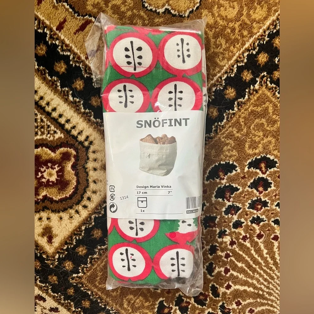 NWOT IKEA Snofint Fabric Basket